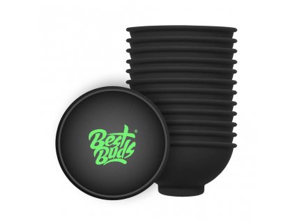 best buds 7cm silicone mixing bowl black x 12008