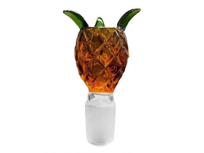 glass bowl pineapple