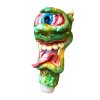 wholesale glass pipe green deviated lizard 2