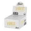 wholesale vibes rolling papers fatty with tips blanco 24pcs display