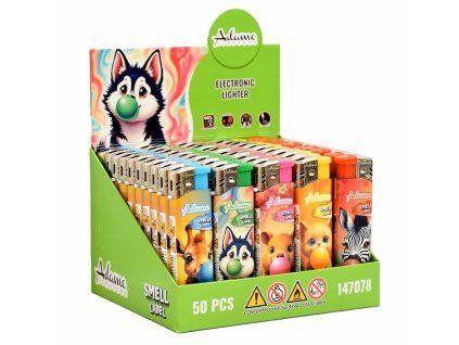 Zapalovač Adamo Piezo Bubblegum