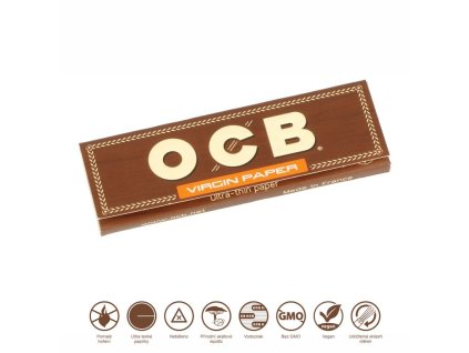 Cigaretové papírky OCB Virgin Single