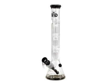 Skleněný bong Grace Glass Beaker Black 34cm
