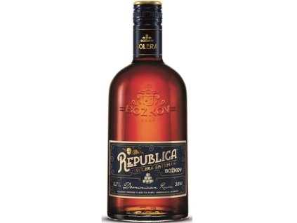 Rum Republica Božkov 0,7l 38%