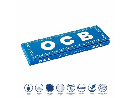 Cigaretové papírky OCB modré