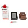 Zippo sada zapalovač a kapsička na Zippo zapalovač, kovový klip