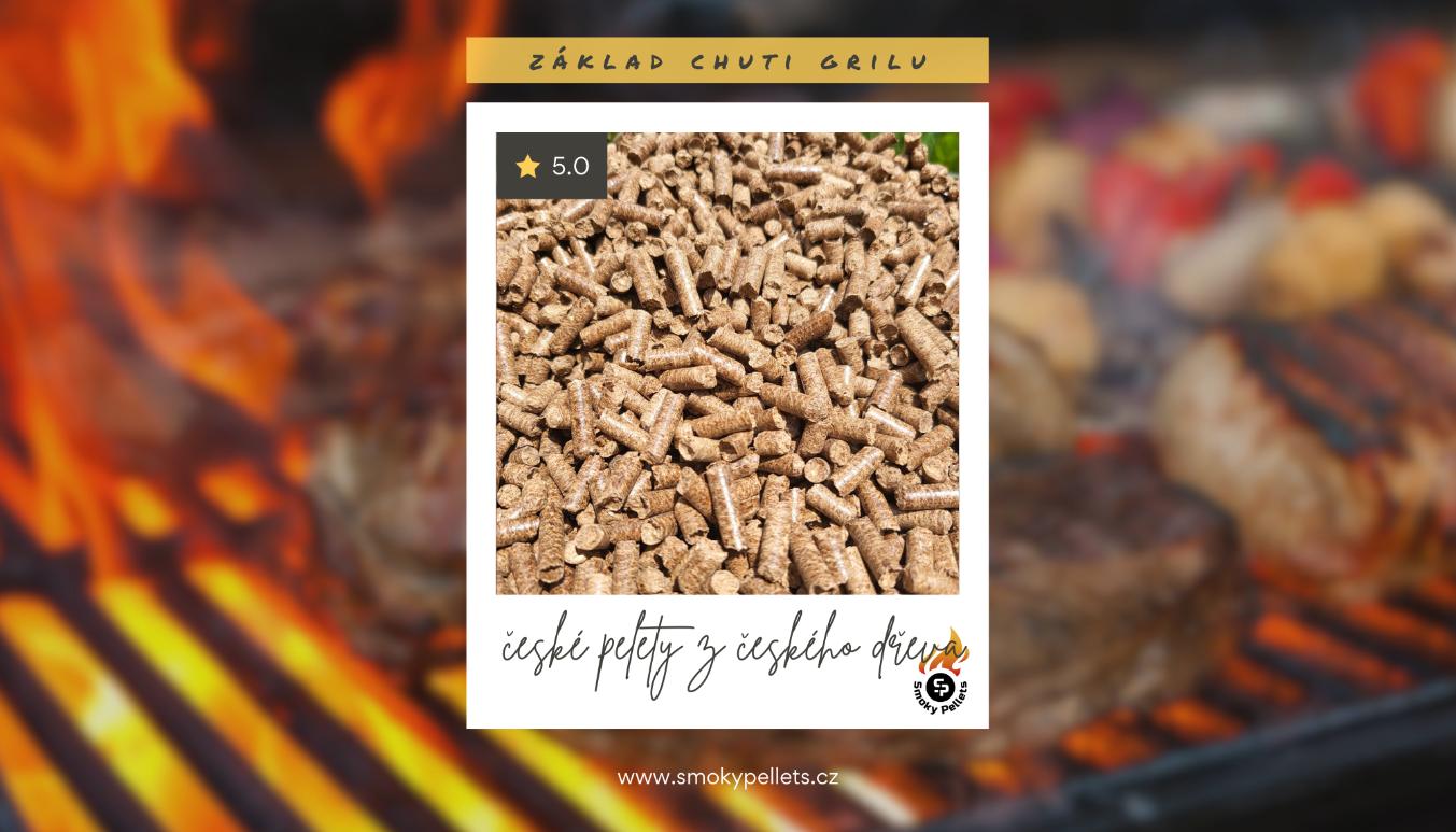 Grilovací pelety Smokypellets - 100% dřevo, technologie, kvalita a zážitek z grilování