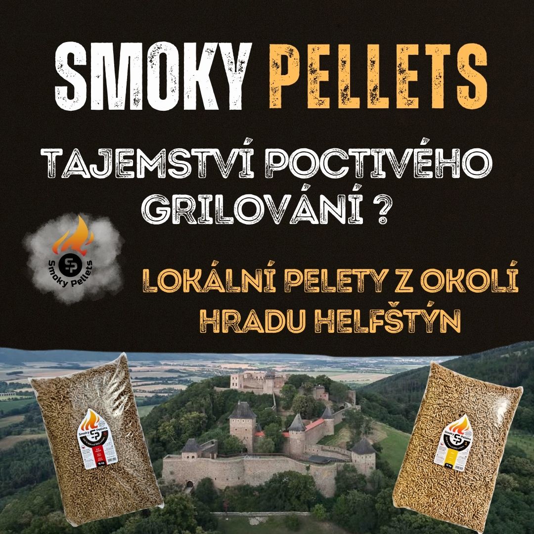 Smoky Pellets - poctivé české pelety z okolí Helfštýna