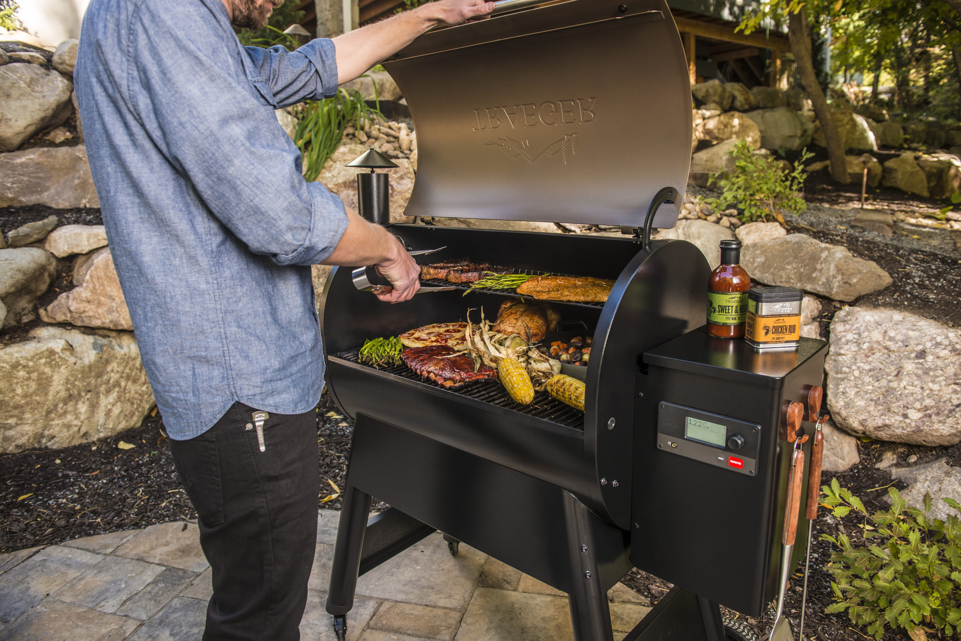 Traeger PRO 780 na dřevěné peletky