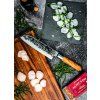 Forged Olive Santoku japonský nůž