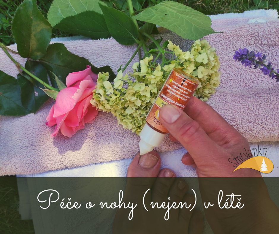 Péče o nohy (nejen) v létě