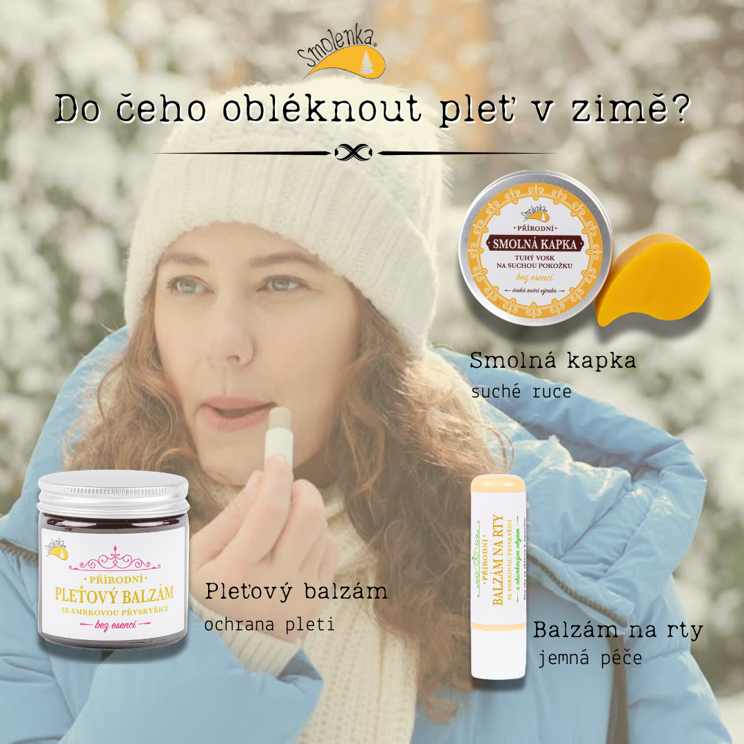 Do čeho obléknout pleť v zimě