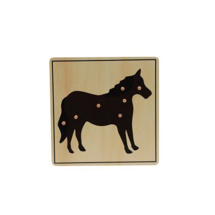 ADENA MONTESSORI Puzzle - kůň
