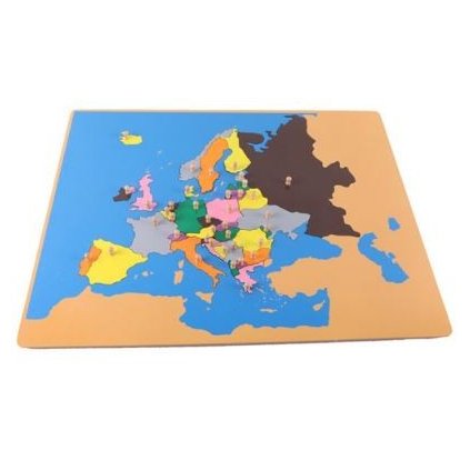 ADENA MONTESSORI Puzzle mapa Evropa
