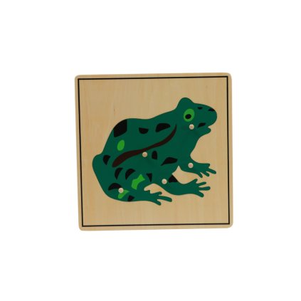 ADENA MONTESSORI Puzzle žába