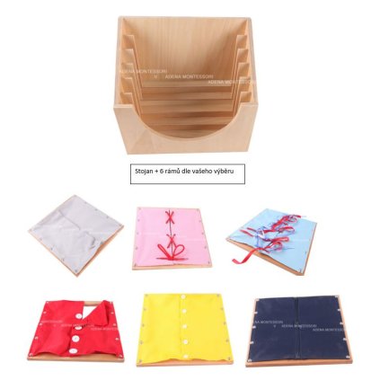 ADENA MONTESSORI Stojan s šesti rámy