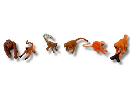 ANIMAL LIFE figurky Primáti a opice 1 v krabičce
