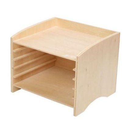 ADENA MONTESSORI Komoda pro botanické puzzle - 5ks