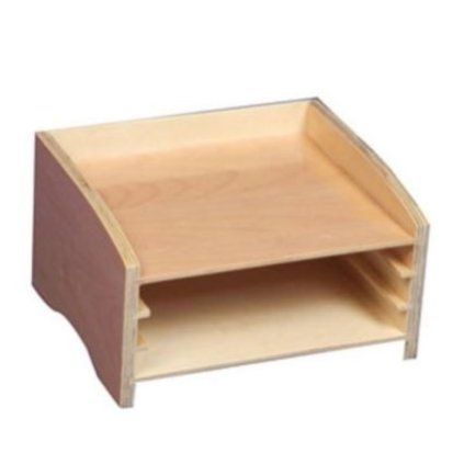 ADENA MONTESSORI Komoda pro botanické puzzle - 3ks