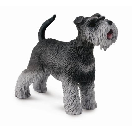 COLLECTA figurka pes Knírač střední
