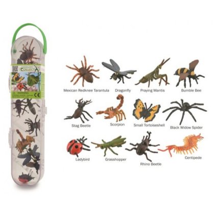 COLLECTA figurky Hmyz a pavouci v tubě