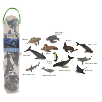 COLLECTA figurky Zvířata moří a oceánů 1 v tubě