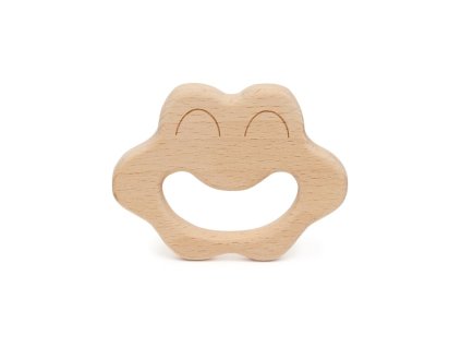 ADENA MONTESSORI Dřevěná hračka smajlík