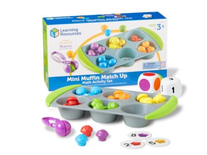 Learning Resources - Matematická hra s mini muffiny