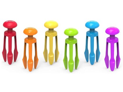 Learning Resources Pinzeta - kleště s trojitým úchopem 6ks