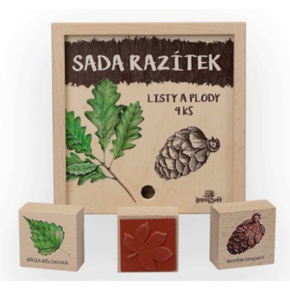 8064 listy a plody mala sada razitek cesky popis