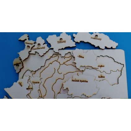 Mapa Slovenská republika (3 vrstvy)