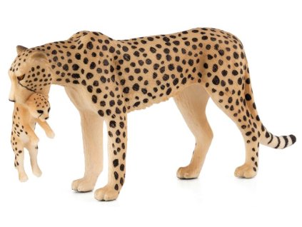MOJO FUN figurka Gepard samice s mládětem