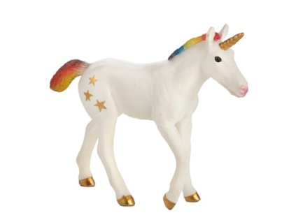 MOJO FUN figurka Jednorožec hříbě duhový