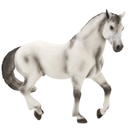 MOJO FUN figurka kůň Andaluský hřebec šedý