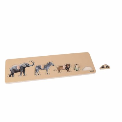 NIENHUIS Dětské puzzle Divoká zvířata