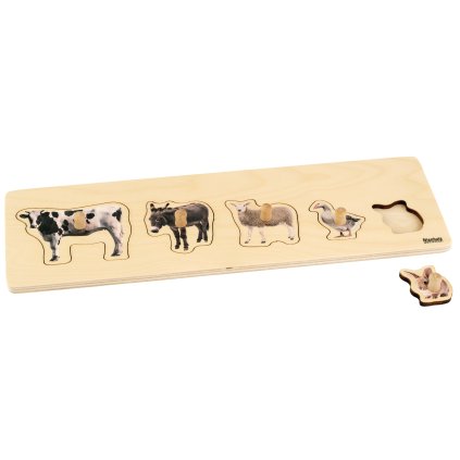 NIENHUIS Dětské puzzle Domácí zvířata