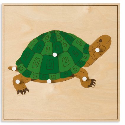 NIENHUIS Puzzle - želva 6 dílků