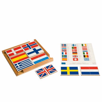 NIENHUIS Puzzle vlajky Evropy