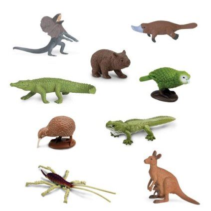 SAFARI Ltd figurky Austrálie v tubě 2