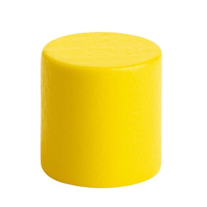 1st yellow cylinder smallest
