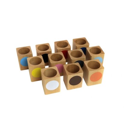 GM0512 6 colored inset pencil holders set of 11