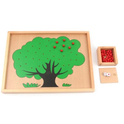 ADENA MONTESSORI Počítání jablek