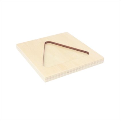 ADENA MONTESSORI Podnos k desítkovým barevným korálkovým schodům