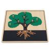ADENA MONTESSORI Puzzle - strom