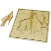 ADENA MONTESSORI Puzzle - kořeny