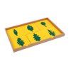 ADENA MONTESSORI Botanická komoda s tvary listů