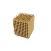 GM0901 5 one golden bead cube of 1000