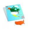 north america puzzle map