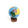 GM2203B6 globe of the continents colored