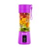SmoothieJet Fit přenosný USB Smoothie mixér 380 ml fialova